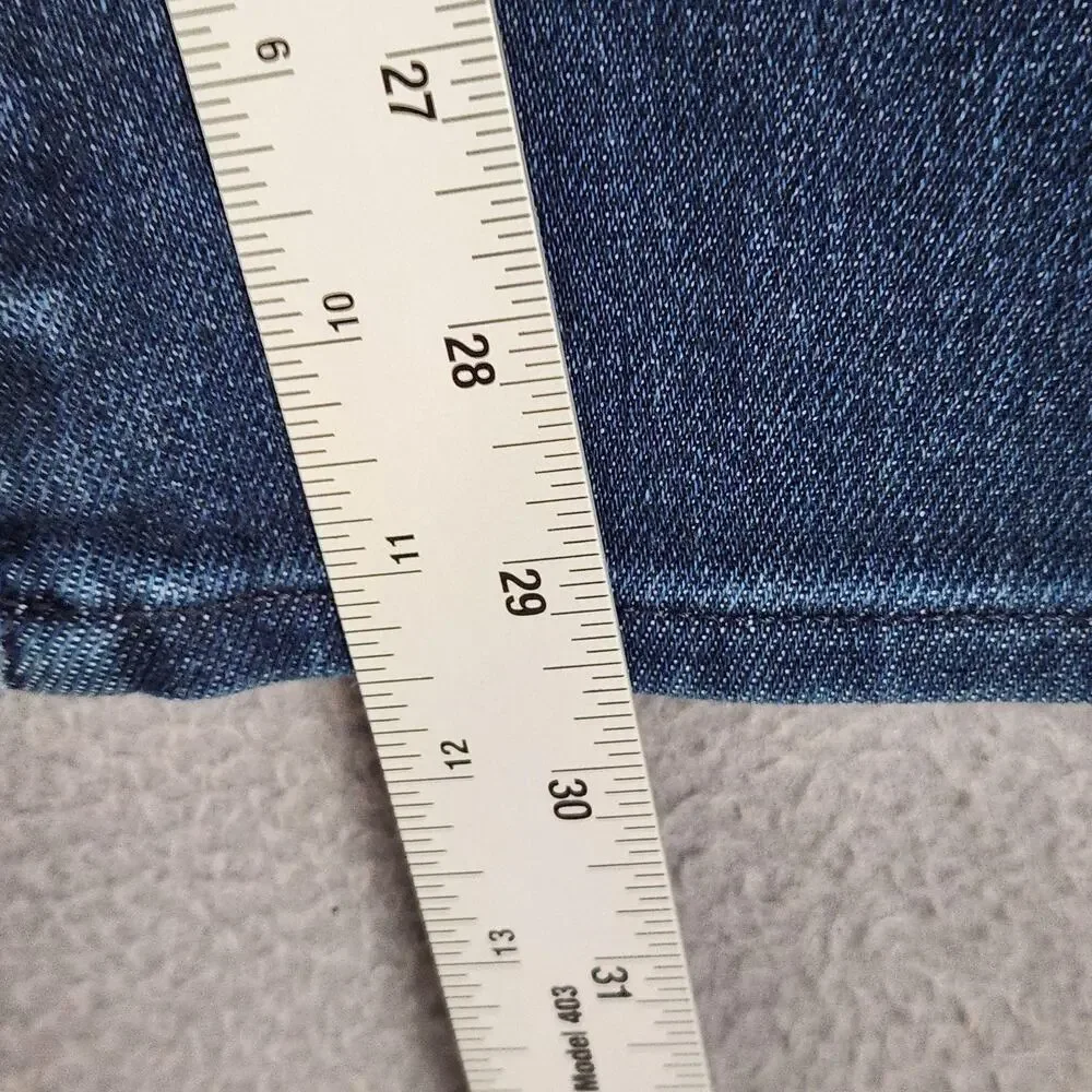 Banana Republic Traveler Slim Jeans Mens 32x30 Blue Slim Straight Stretch Denim